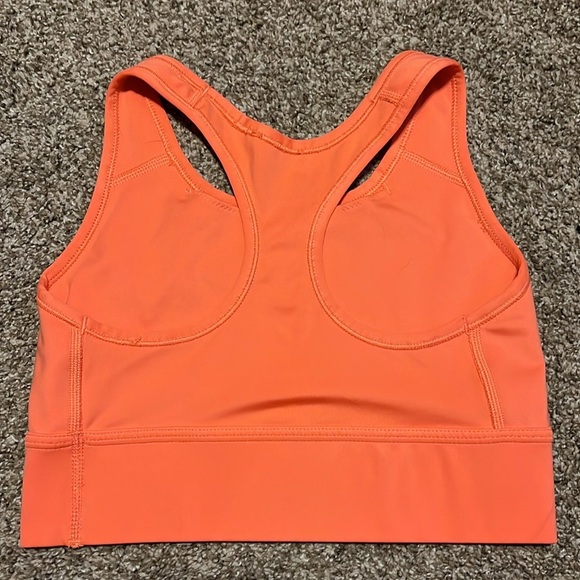 Nike Dri-Fit orange‎ sports bra - Picture 2 of 3